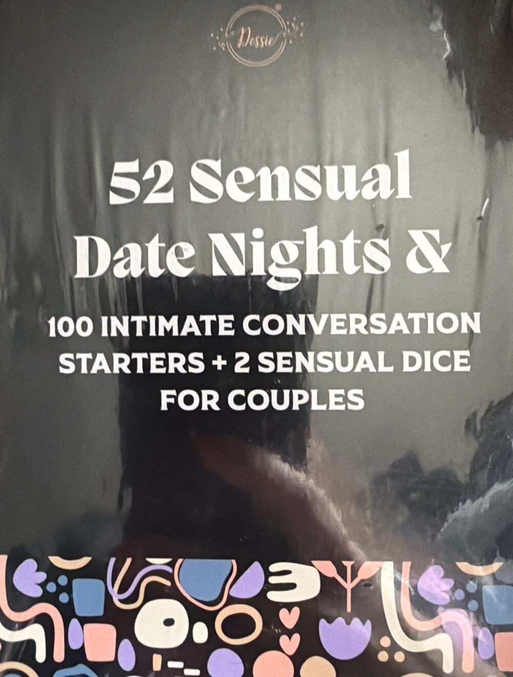 52 Date Night & 100 Intimate Conversation Starters + 2 Sensual Dice For Couples